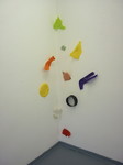 plastikteile, fundstelle: ufer rhein-ahrmündung